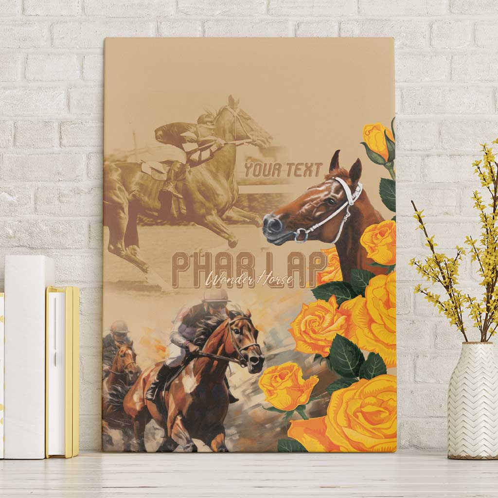 Personalised Melbourne Horse Racing Canvas Wall Art Australia Wonder Horse