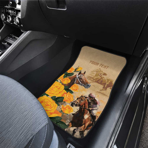 Personalised Melbourne Horse Racing Car Mats Australia Wonder Horse