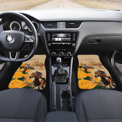 Personalised Melbourne Horse Racing Car Mats Australia Wonder Horse