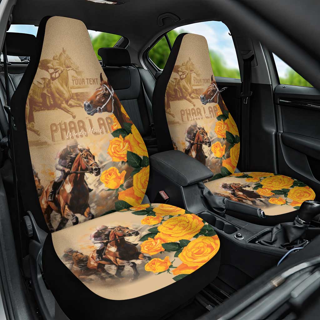 Personalised Melbourne Horse Racing Car Seat Cover Australia Wonder Horse
