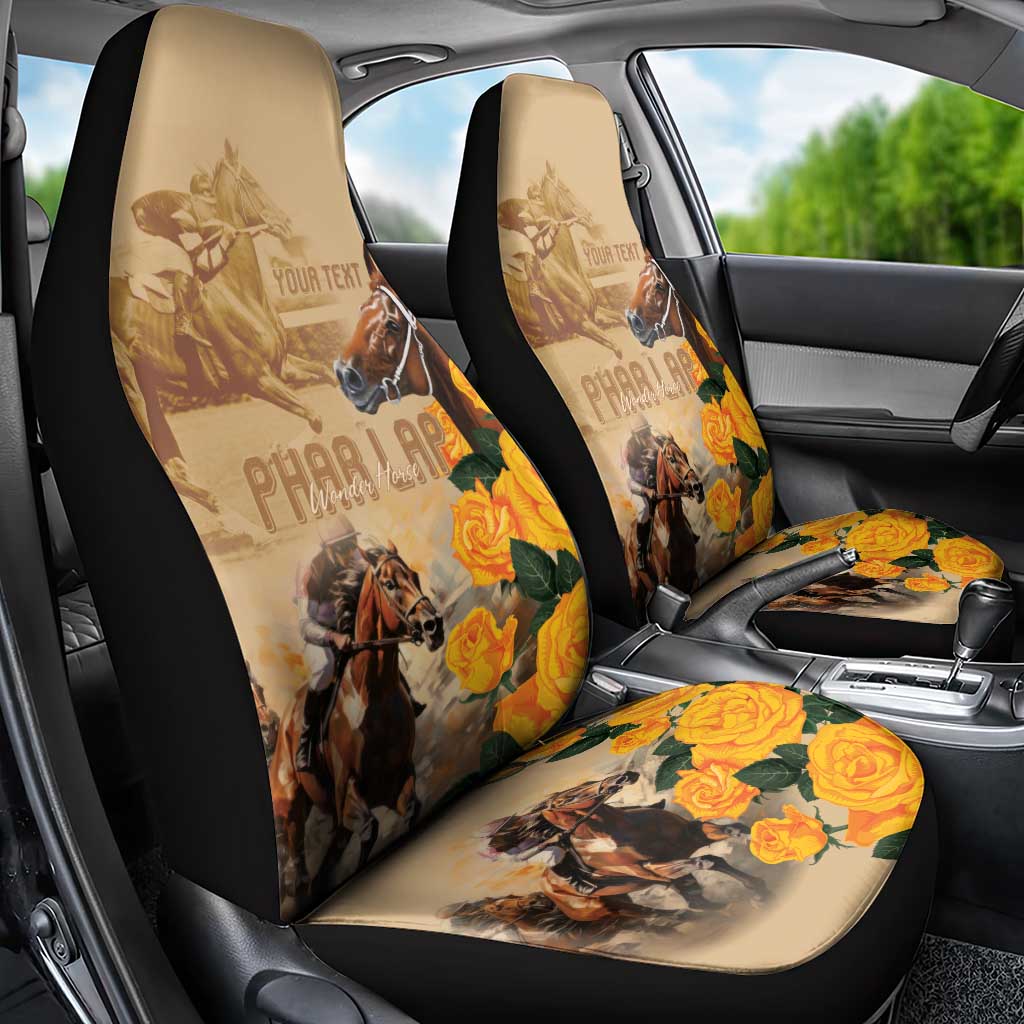 Personalised Melbourne Horse Racing Car Seat Cover Australia Wonder Horse