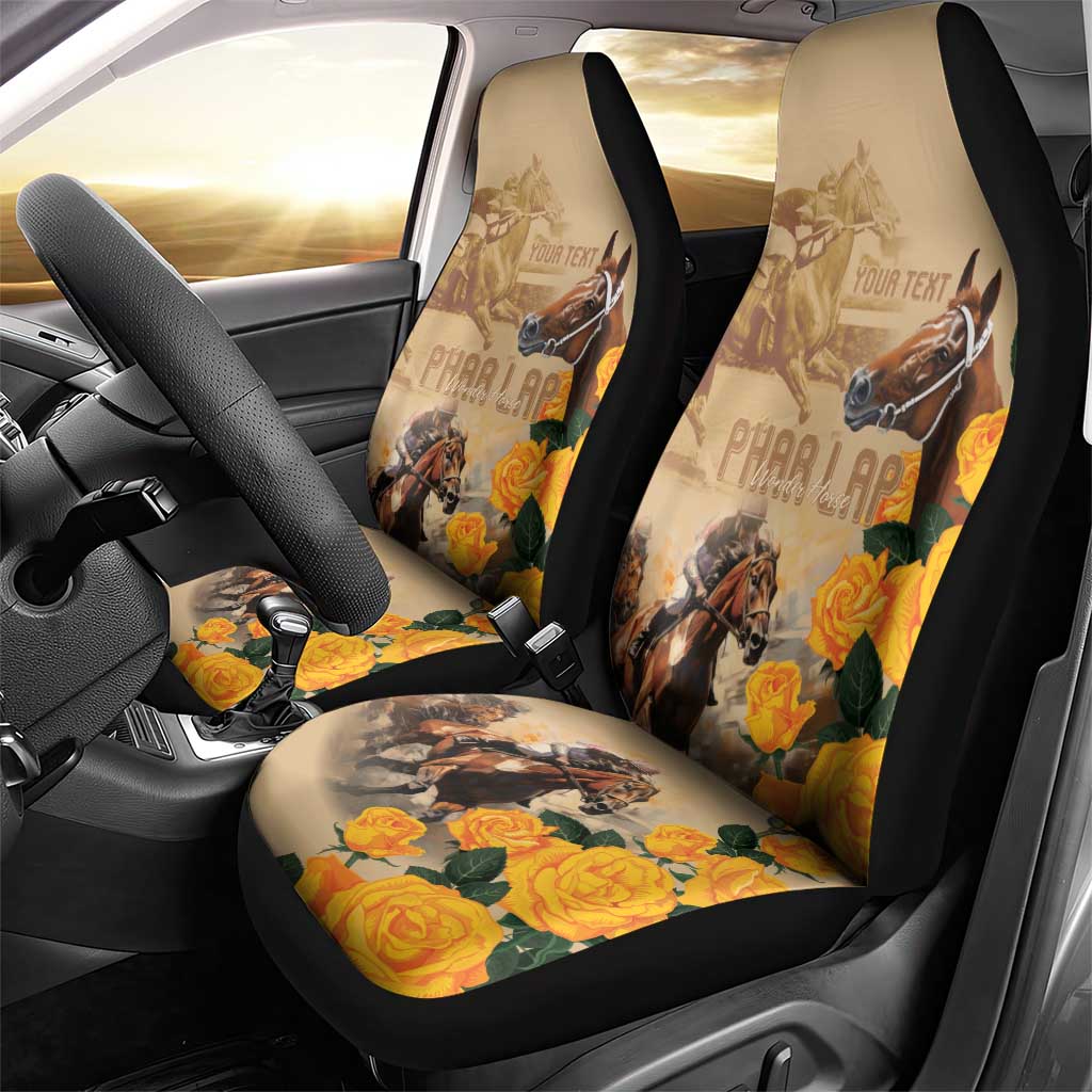 Personalised Melbourne Horse Racing Car Seat Cover Australia Wonder Horse