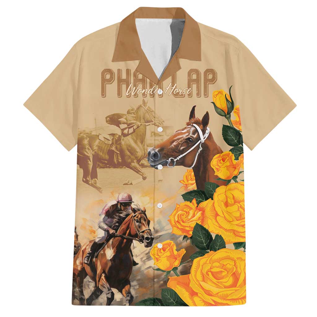 Personalised Melbourne Horse Racing Family Matching Off Shoulder Maxi Dress and Hawaiian Shirt Australia Wonder Horse