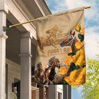 Personalised Melbourne Horse Racing Garden Flag Australia Wonder Horse