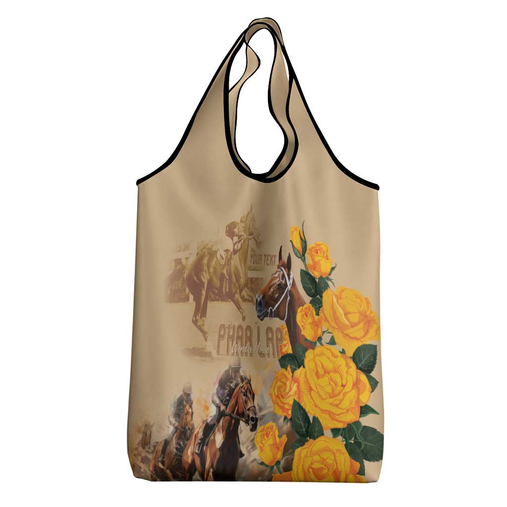Personalised Melbourne Horse Racing Grocery Bag Australia Wonder Horse