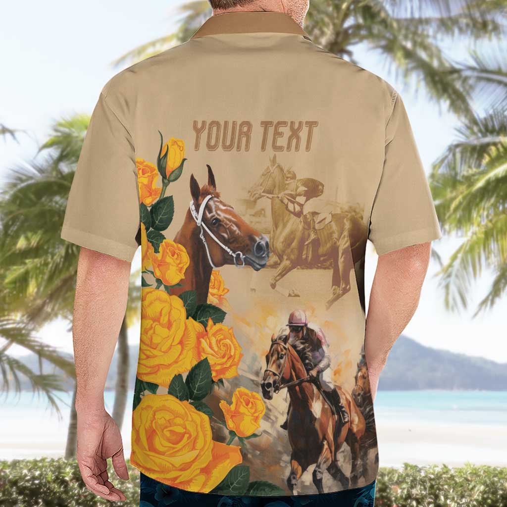 Personalised Melbourne Horse Racing Hawaiian Shirt Australia Wonder Horse