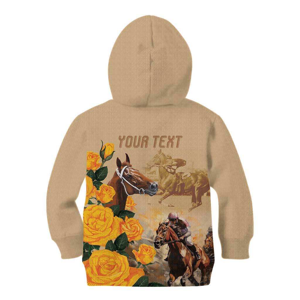 Personalised Melbourne Horse Racing Kid Hoodie Australia Wonder Horse