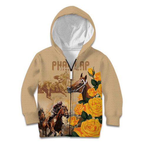 Personalised Melbourne Horse Racing Kid Hoodie Australia Wonder Horse