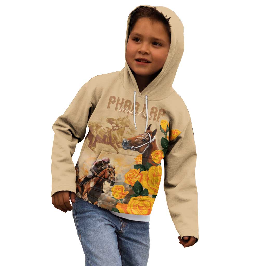Personalised Melbourne Horse Racing Kid Hoodie Australia Wonder Horse