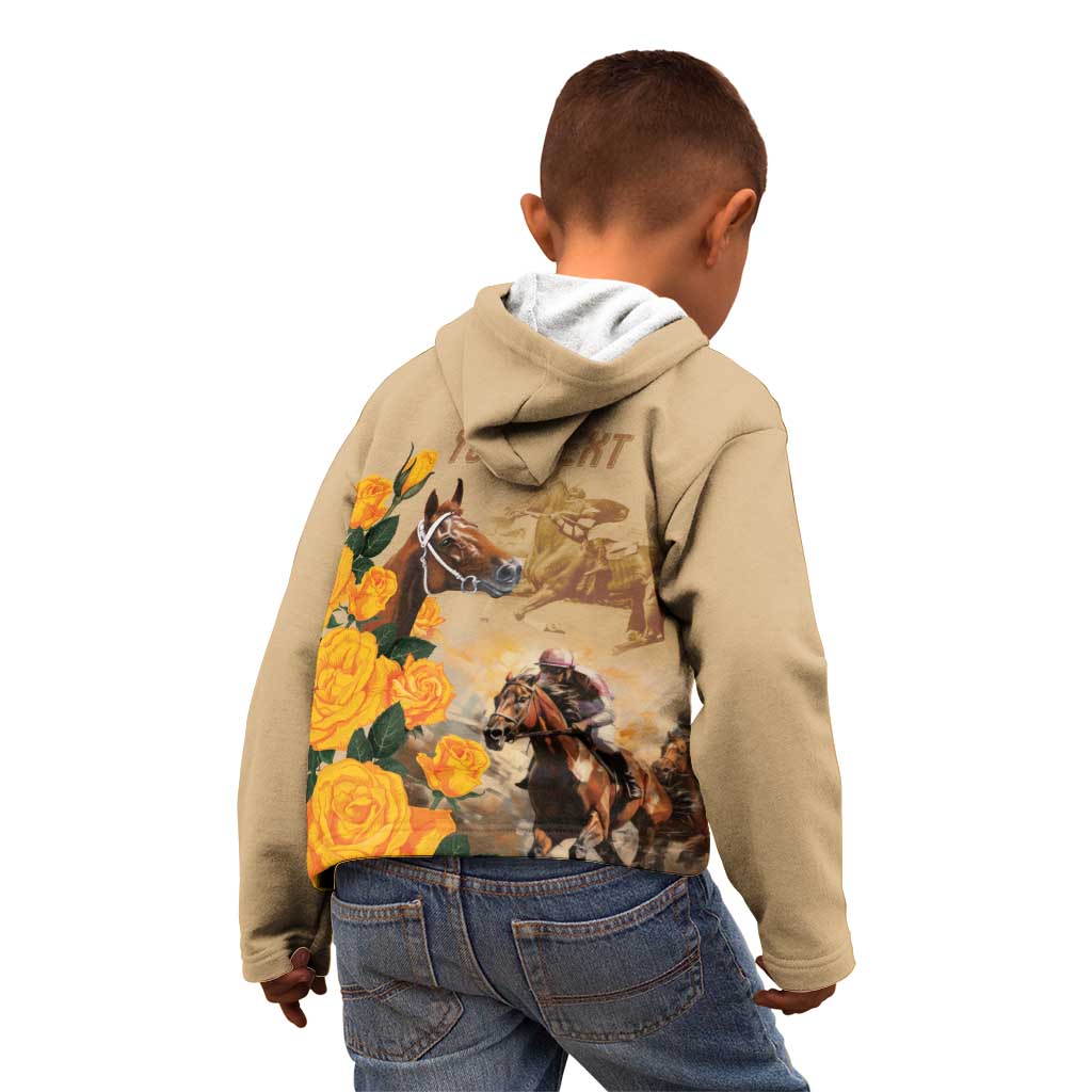 Personalised Melbourne Horse Racing Kid Hoodie Australia Wonder Horse