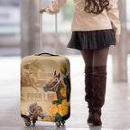 Personalised Melbourne Horse Racing Luggage Cover Australia Wonder Horse
