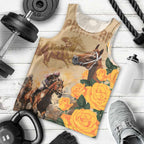Personalised Melbourne Horse Racing Men Tank Top Australia Wonder Horse