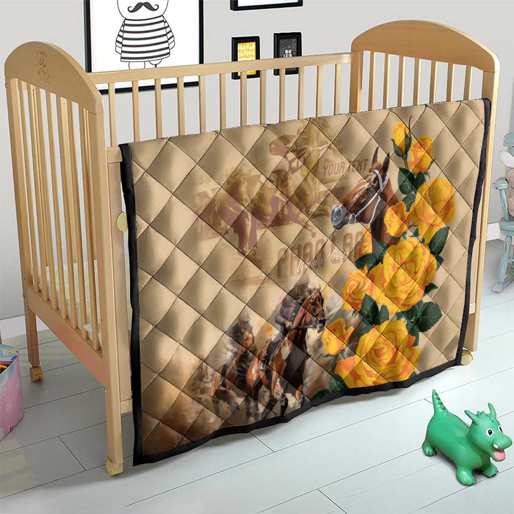 Personalised Melbourne Horse Racing Quilt Australia Wonder Horse