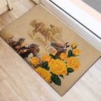 Personalised Melbourne Horse Racing Rubber Doormat Australia Wonder Horse