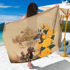 Personalised Melbourne Horse Racing Sarong Australia Wonder Horse