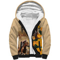 Personalised Melbourne Horse Racing Sherpa Hoodie Australia Wonder Horse