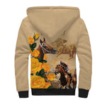 Personalised Melbourne Horse Racing Sherpa Hoodie Australia Wonder Horse