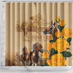 Personalised Melbourne Horse Racing Shower Curtain Australia Wonder Horse