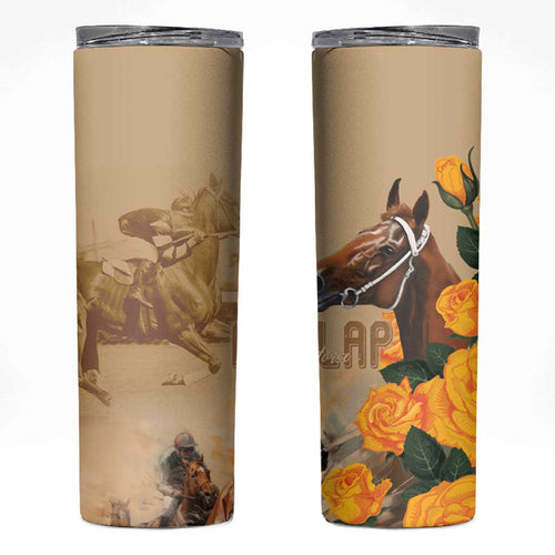 Melbourne Horse Racing Skinny Tumbler Australia Wonder Horse