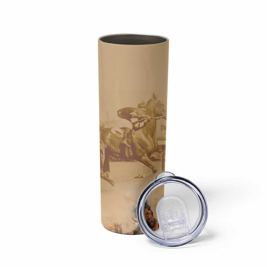 Melbourne Horse Racing Skinny Tumbler Australia Wonder Horse