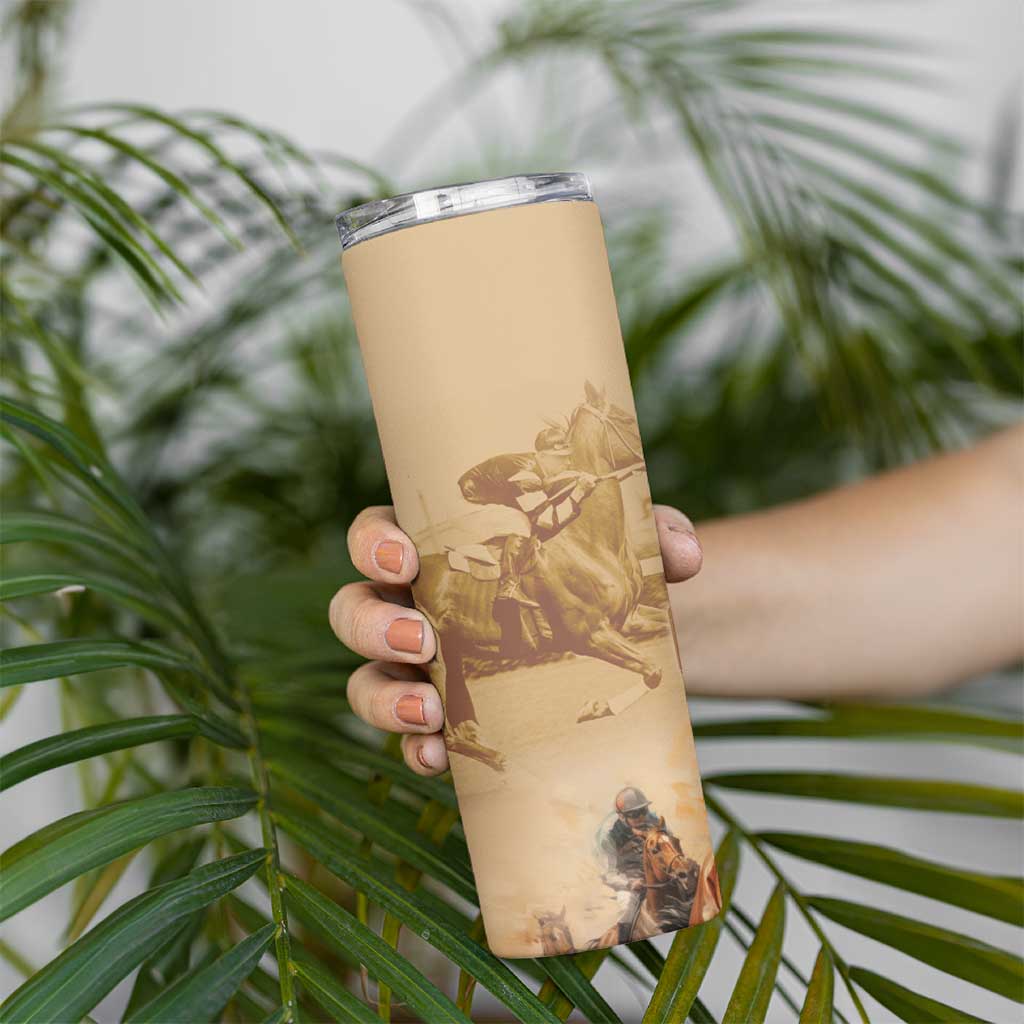 Melbourne Horse Racing Skinny Tumbler Australia Wonder Horse