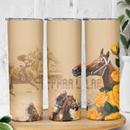 Melbourne Horse Racing Skinny Tumbler Australia Wonder Horse