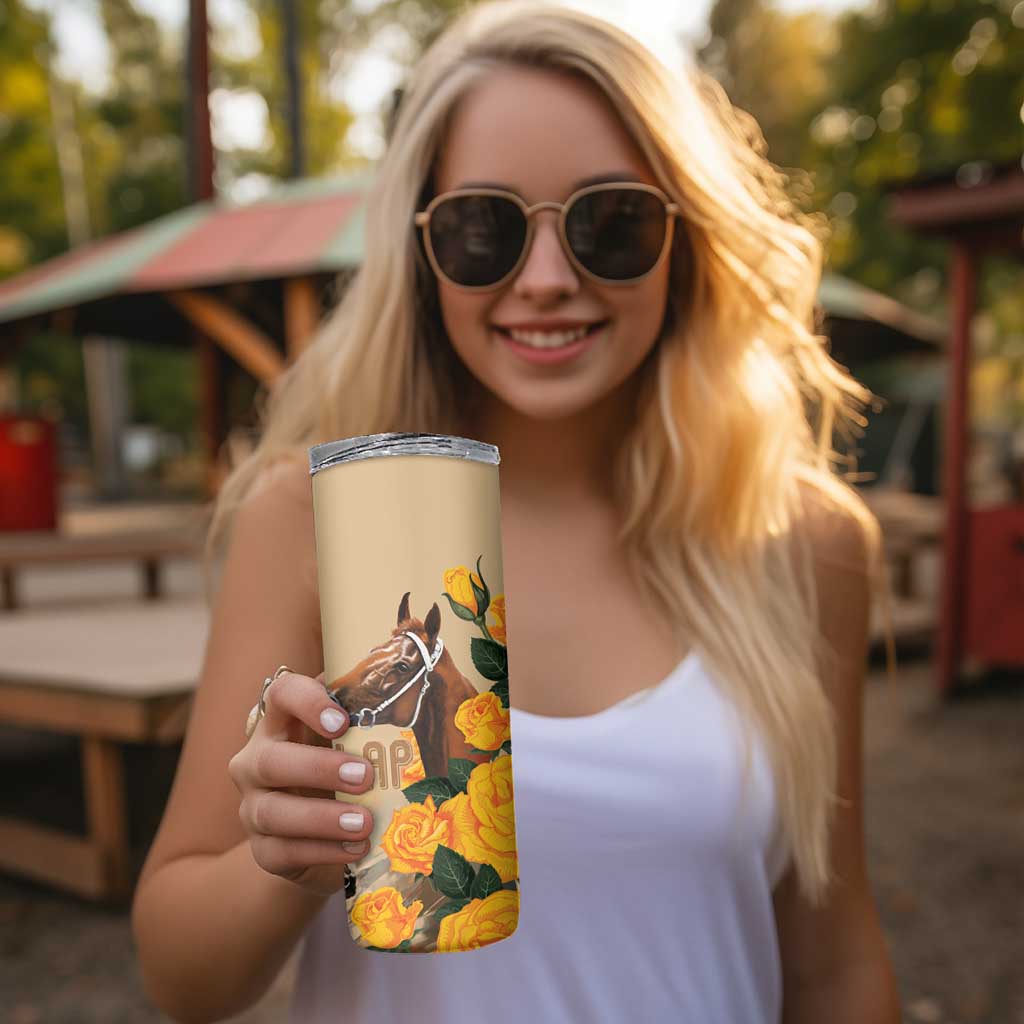 Melbourne Horse Racing Skinny Tumbler Australia Wonder Horse