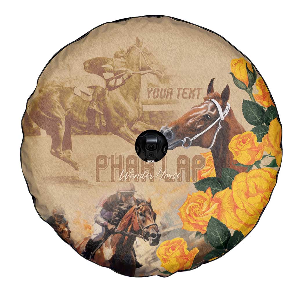 Personalised Melbourne Horse Racing Spare Tire Cover Australia Wonder Horse