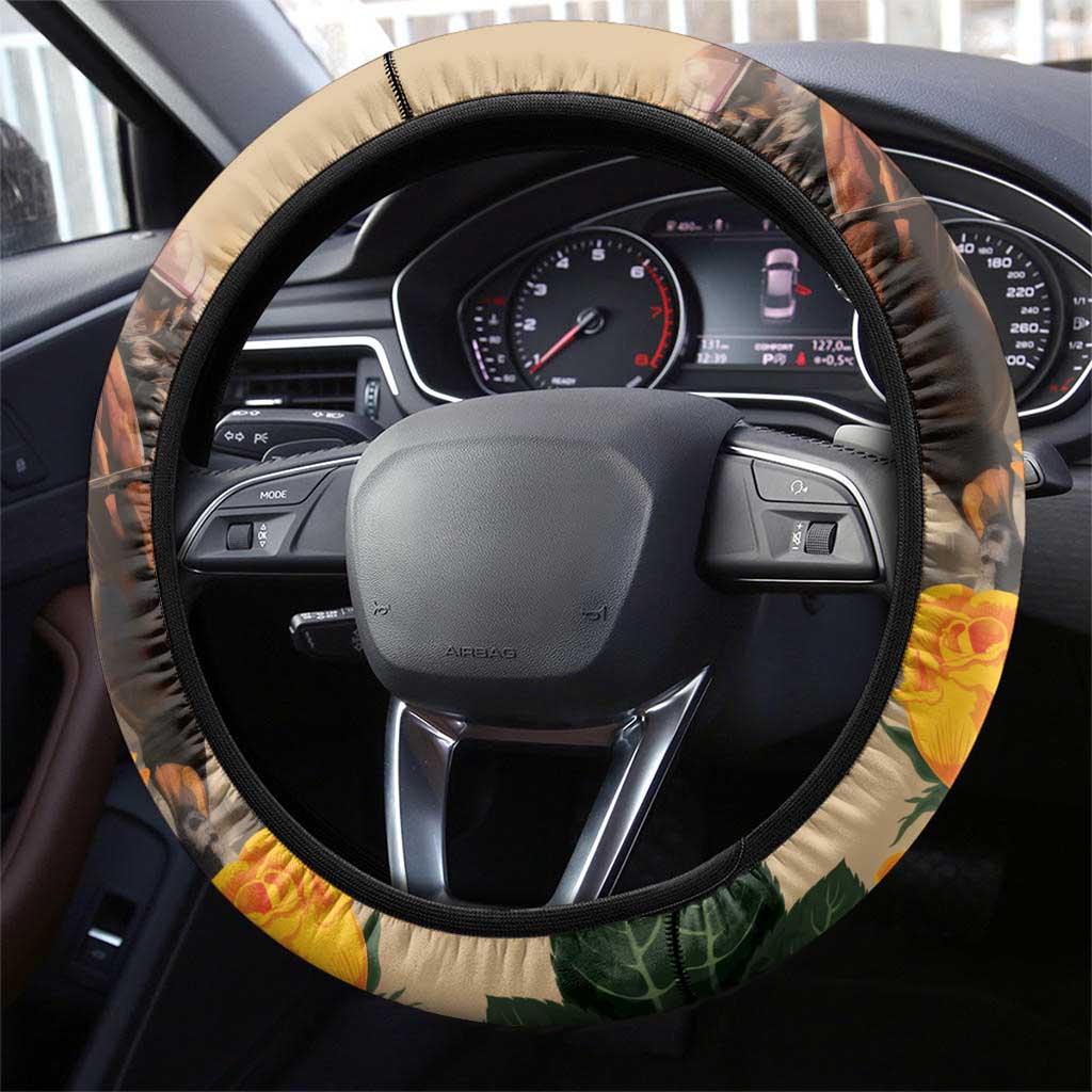 Melbourne Horse Racing Steering Wheel Cover Australia Wonder Horse