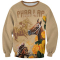 Personalised Melbourne Horse Racing Sweatshirt Australia Wonder Horse