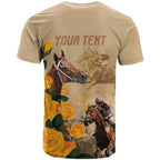 Personalised Melbourne Horse Racing T Shirt Australia Wonder Horse