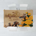 Personalised Melbourne Horse Racing Tablecloth Australia Wonder Horse