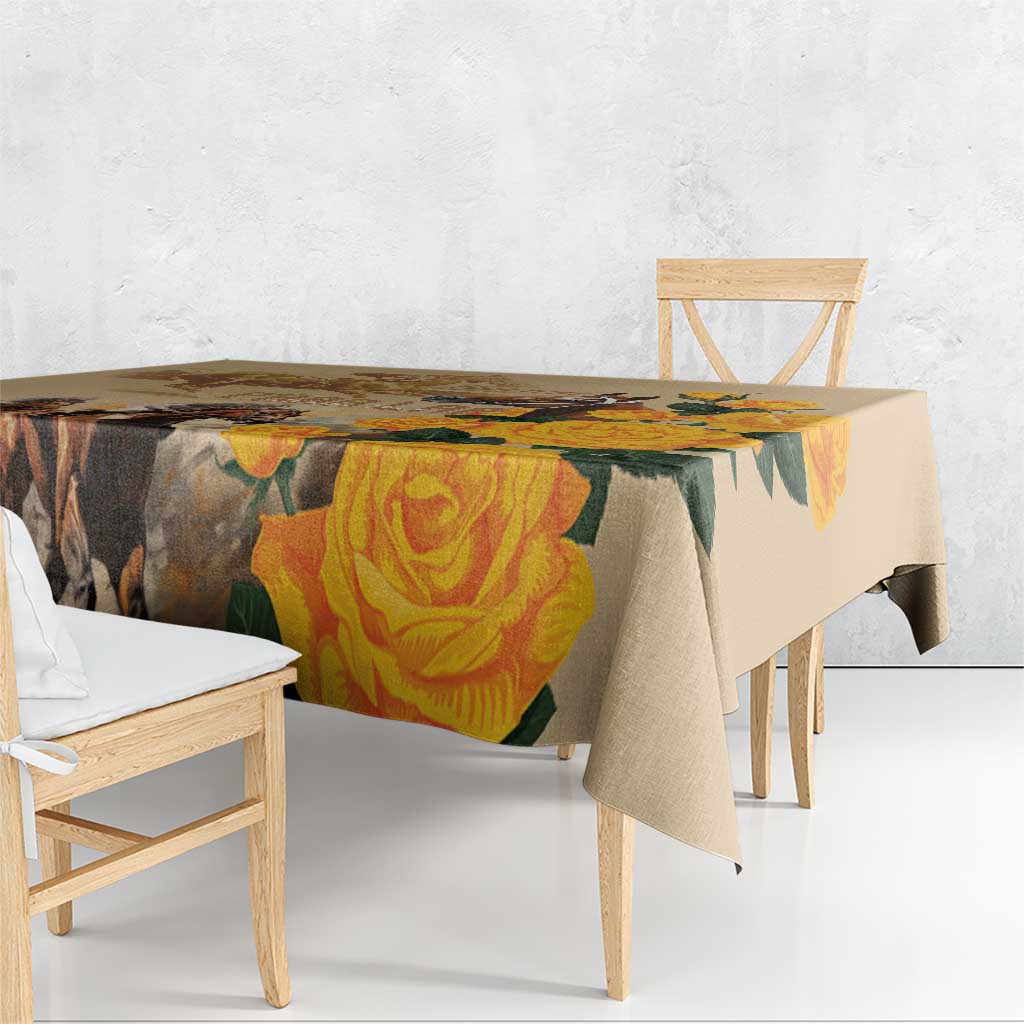 Personalised Melbourne Horse Racing Tablecloth Australia Wonder Horse