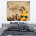 Personalised Melbourne Horse Racing Tapestry Australia Wonder Horse