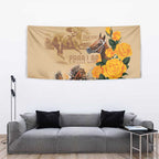 Personalised Melbourne Horse Racing Tapestry Australia Wonder Horse