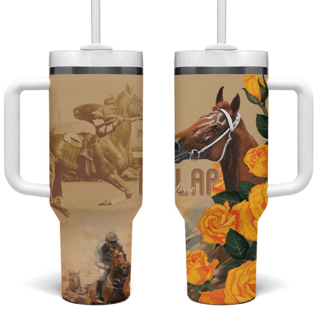 Melbourne Horse Racing Tumbler With Handle Australia Wonder Horse