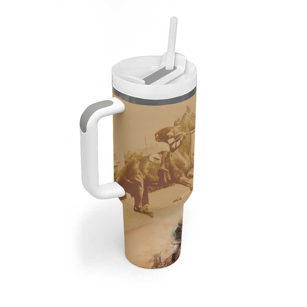 Melbourne Horse Racing Tumbler With Handle Australia Wonder Horse
