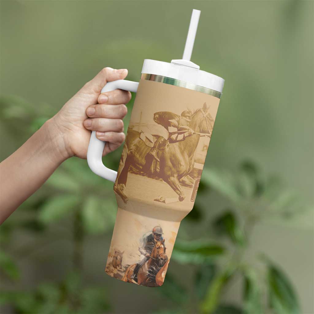Melbourne Horse Racing Tumbler With Handle Australia Wonder Horse