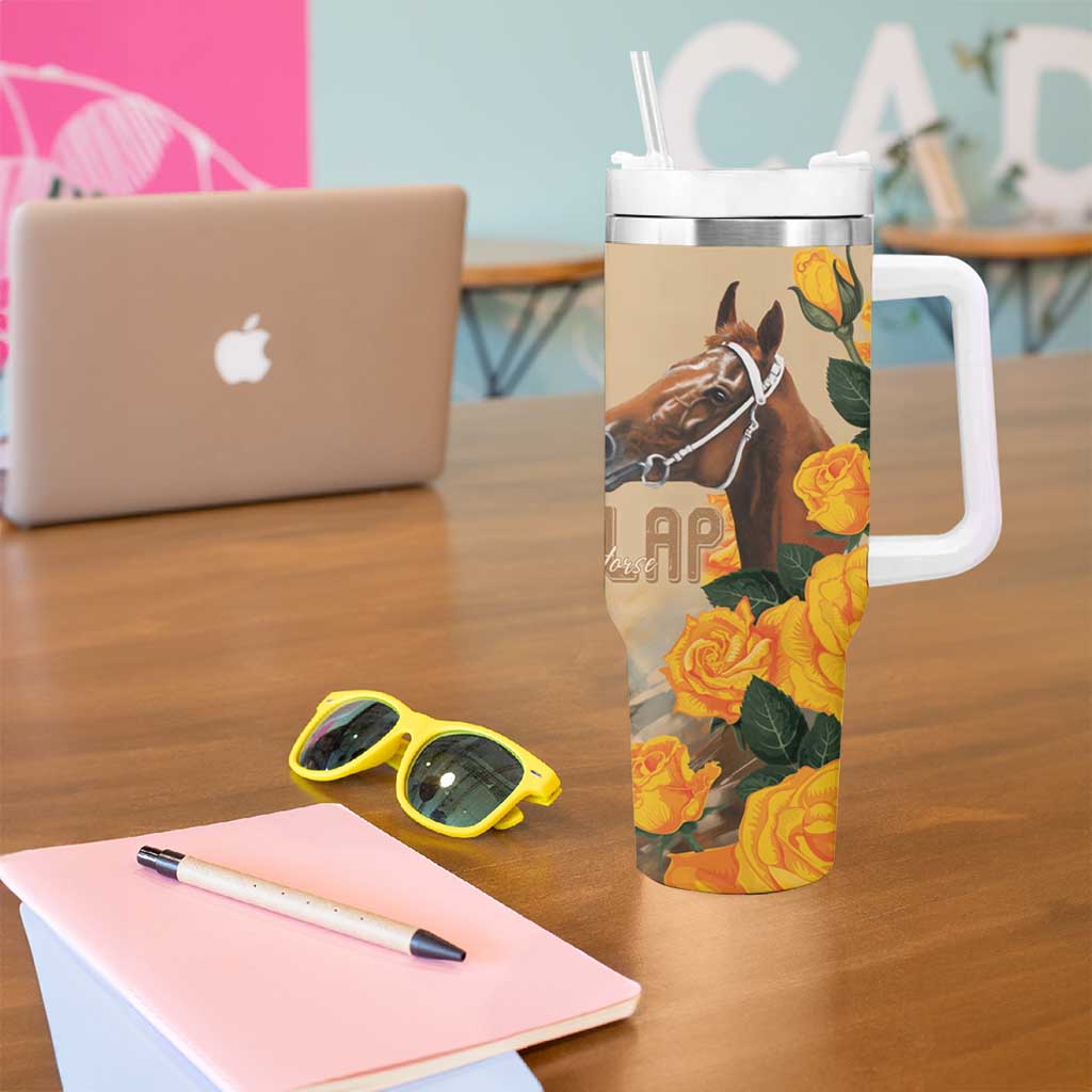 Melbourne Horse Racing Tumbler With Handle Australia Wonder Horse
