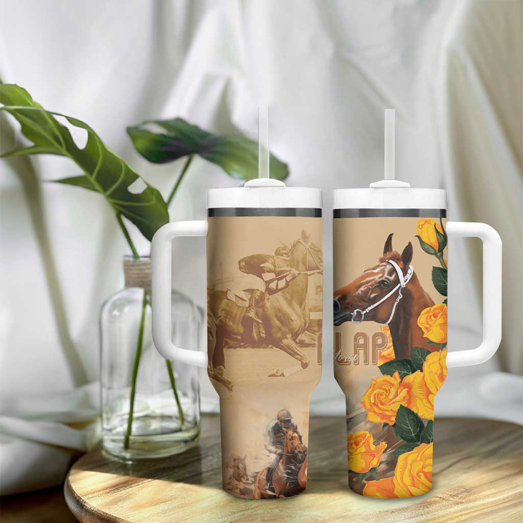 Melbourne Horse Racing Tumbler With Handle Australia Wonder Horse