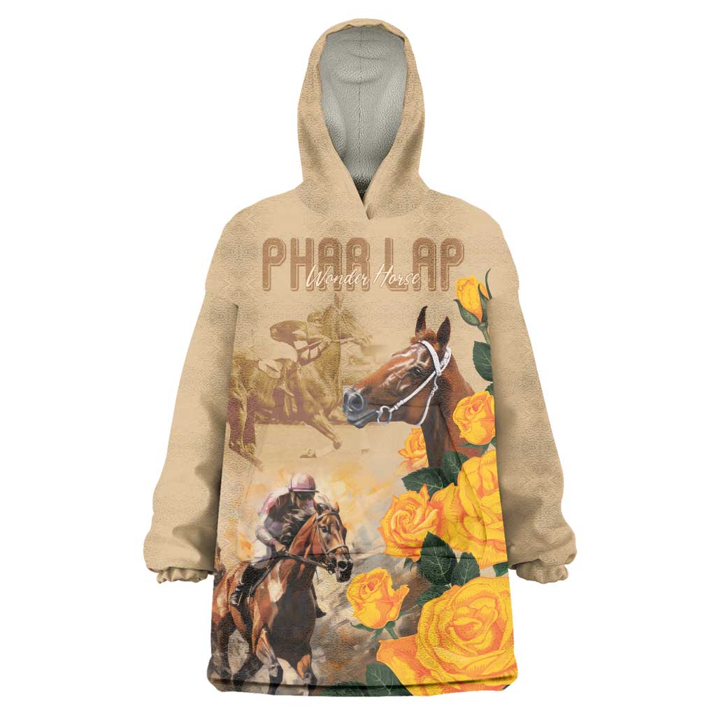 Personalised Melbourne Horse Racing Wearable Blanket Hoodie Australia Wonder Horse