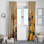 Personalised Melbourne Horse Racing Window Curtain Australia Wonder Horse