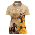 Personalised Melbourne Horse Racing Women Polo Shirt Australia Wonder Horse