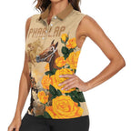 Personalised Melbourne Horse Racing Women Sleeveless Polo Shirt Australia Wonder Horse