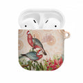 Merry Christmas Aussie Aboriginal AirPods Case Rosebreasted Cockatoo Pastel - Aussie Hoodie