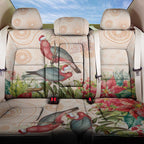 Merry Christmas Aussie Aboriginal Back Car Seat Cover Rosebreasted Cockatoo Pastel - Aussie Hoodie