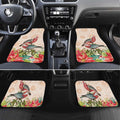 Merry Christmas Aussie Aboriginal Car Mats Rosebreasted Cockatoo Pastel - Aussie Hoodie