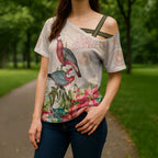 Merry Christmas Aussie Aboriginal Cross Shoulder Shirt Rosebreasted Cockatoo Pastel - Aussie Hoodie