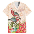 Merry Christmas Aussie Aboriginal Family Matching Off Shoulder Short Dress and Hawaiian Shirt Rosebreasted Cockatoo Pastel - Aussie Hoodie