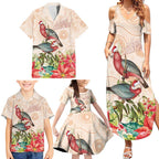 Merry Christmas Aussie Aboriginal Family Matching Summer Maxi Dress and Hawaiian Shirt Rosebreasted Cockatoo Pastel - Aussie Hoodie